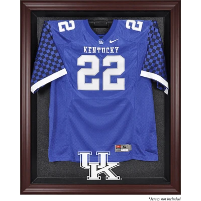 Kentucky Wildcats Mahogany Framed Logo Jersey Display Case