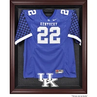 Kentucky Wildcats Mahogany Framed Logo Jersey Display Case