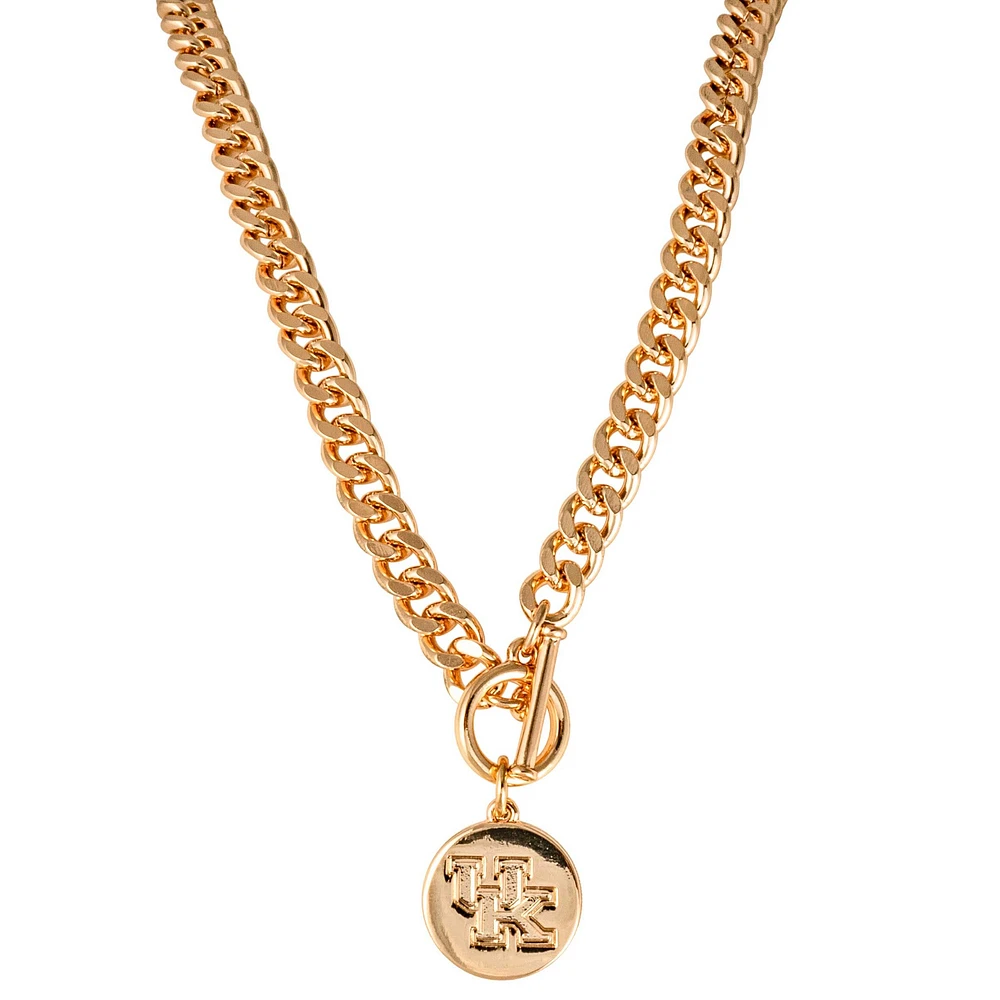 Kentucky Wildcats Ramsey Gold Necklace