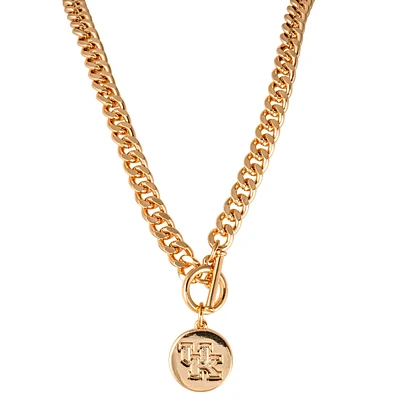 Kentucky Wildcats Ramsey Gold Necklace