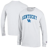 Men's Champion Kentucky Wildcats Arch Over Logo Long Sleeve T-Shirt