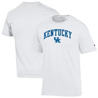 T-shirt blanc avec logo Arch Over des Kentucky Wildcats pour homme