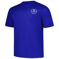 Men's Fanatics  Royal Kentucky Wildcats Big & Tall Fast Break 2 Hit T-Shirt