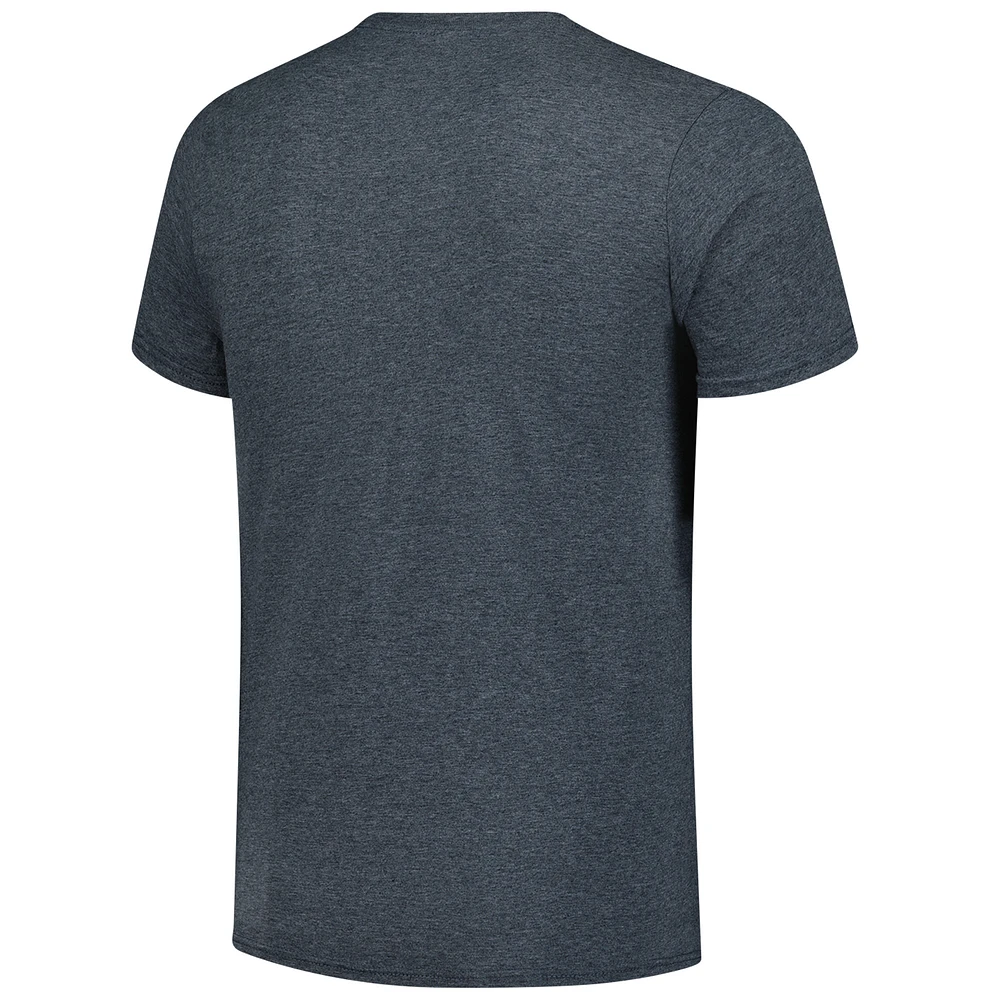 Men's Heather Charcoal Kentucky Wildcats Team Logo & Wordmark T-Shirt
