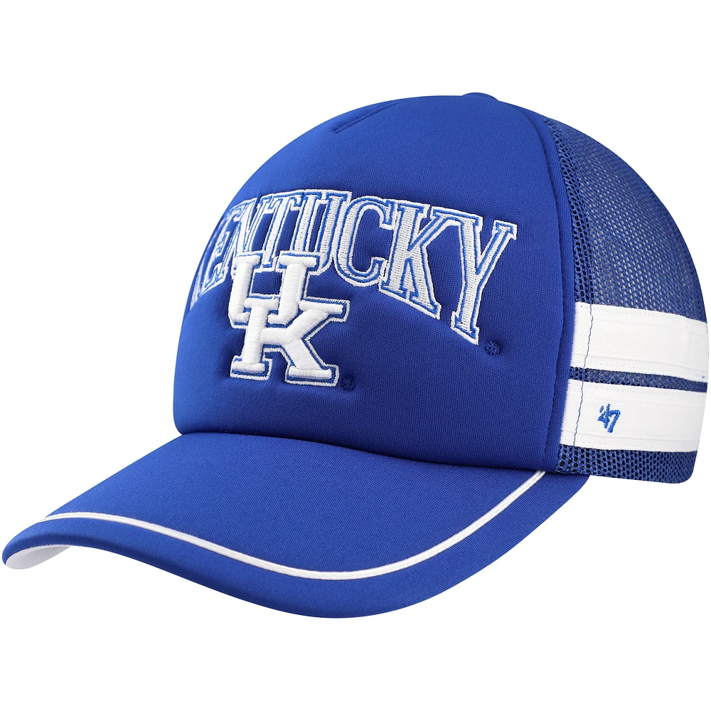 Casquette réglable de camionneur à bande latérale '47 Royal Kentucky Wildcats pour hommes