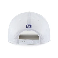 Casquette ajustable Condor Hitch brrr° blanche pour homme, modèle 1947, des Wildcats du Kentucky