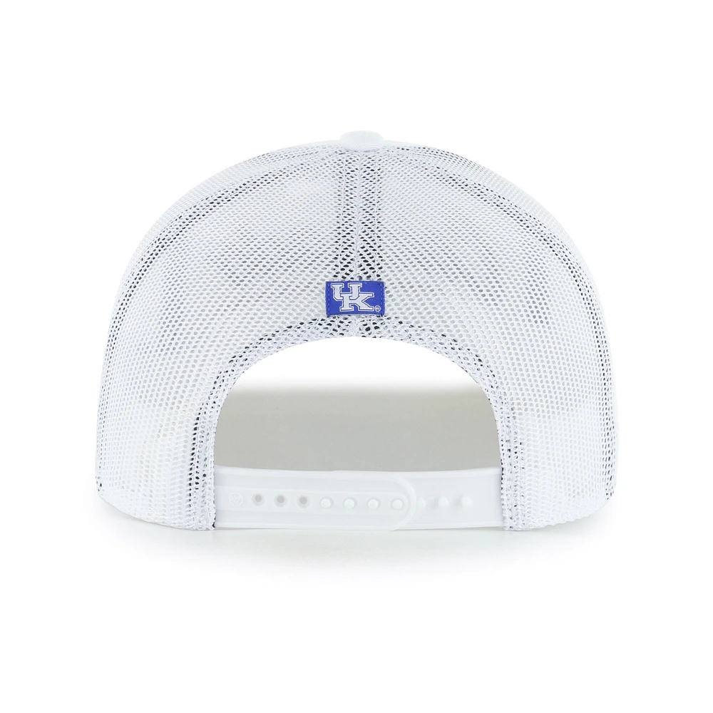 Men's '47 White Kentucky Wildcats Garner Rope Trucker Adjustable Hat