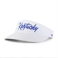 Men's '47 White Kentucky Wildcats Melbourne brrr° Adjustable Visor
