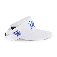 Men's '47 White Kentucky Wildcats Melbourne brrr° Adjustable Visor