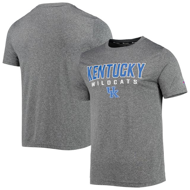 T-shirt Champion Kentucky Wildcats Stack gris pour homme