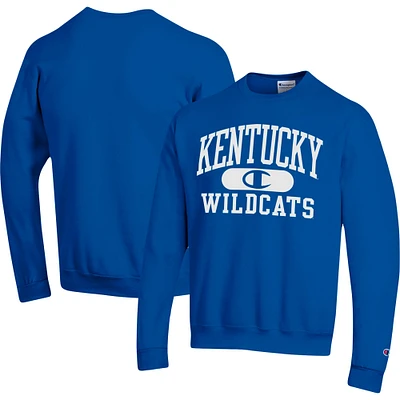 Men's Champion Royal Kentucky Wildcats Arch Pill Sweatshirt