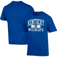 Men's Champion Royal Kentucky Wildcats Arch Pill T-Shirt