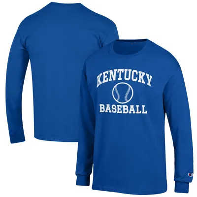 Kentucky Wildcats Champion Baseball Icon Long Sleeve T-Shirt