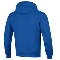 Men's Champion Royal Kentucky Wildcats Basketball Icon Powerblend Pullover Hoodie