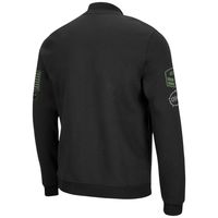 Men's Colosseum Black Kentucky Wildcats OHT Military Appreciation High-Speed Bomber Full-Zip Jacket