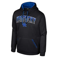 Men's Colosseum Black Kentucky Wildcats Reese Pullover Hoodie