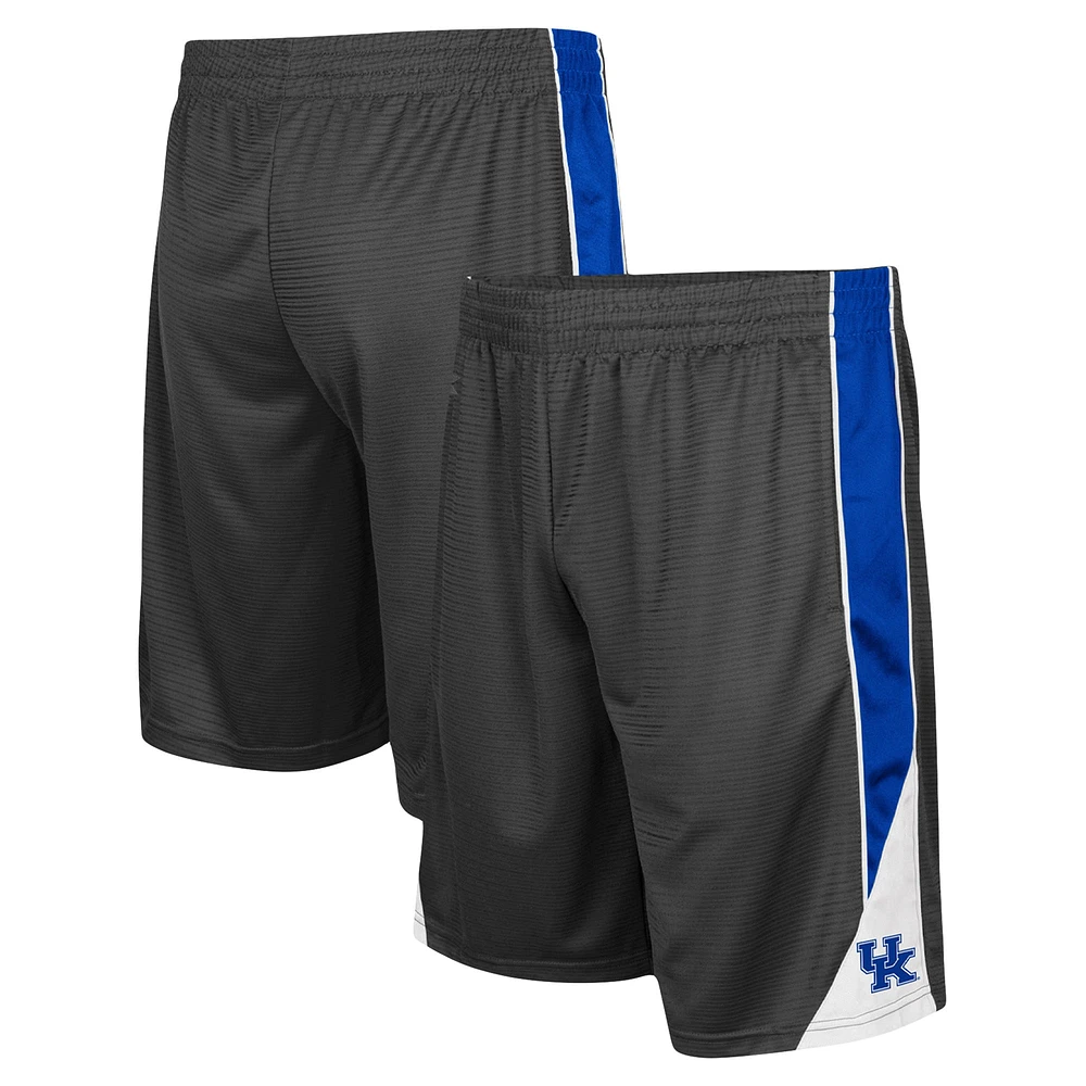 Men's Colosseum Charcoal Kentucky Wildcats Turnover Shorts