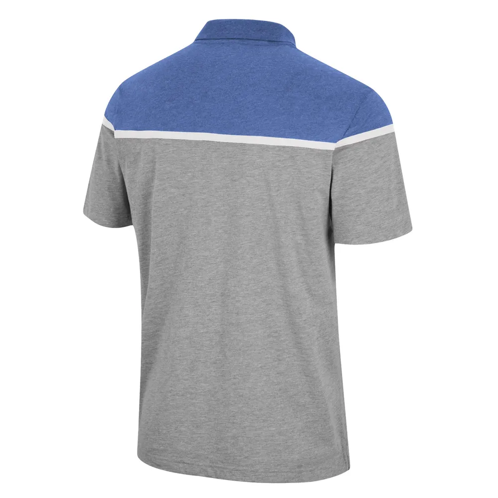 Men's Colosseum Heather Gray Kentucky Wildcats Chamberlain Polo