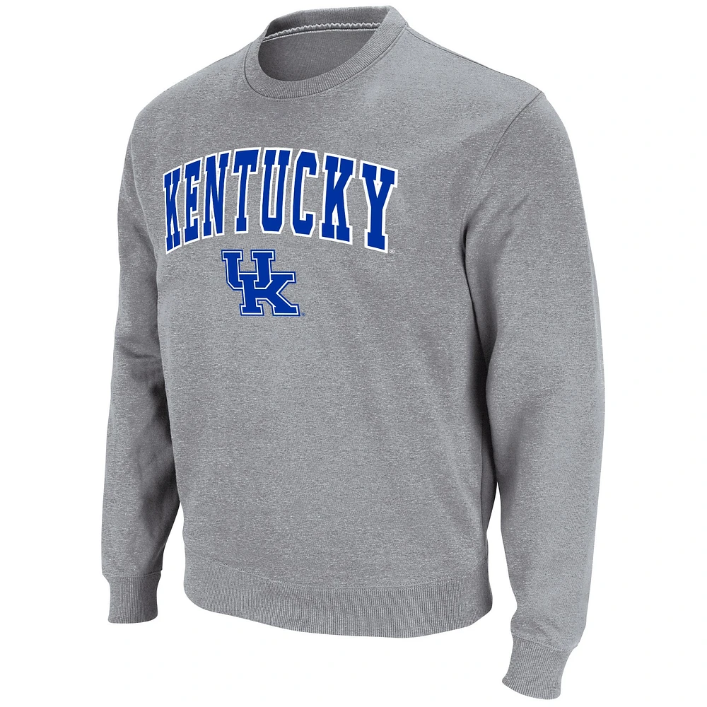 Sweat Colosseum gris chiné Kentucky Wildcats Arch & Logo pour homme