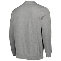Men's Colosseum Heathered Gray Kentucky Wildcats Tortugas Quarter-Zip Sweatshirt