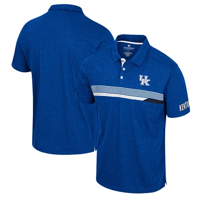 Men's Colosseum  Royal Kentucky Wildcats No Problemo Polo