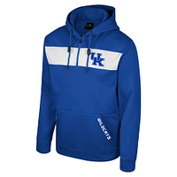 Sweat à capuche quart de zip Colosseum Royal Kentucky Wildcats pour hommes