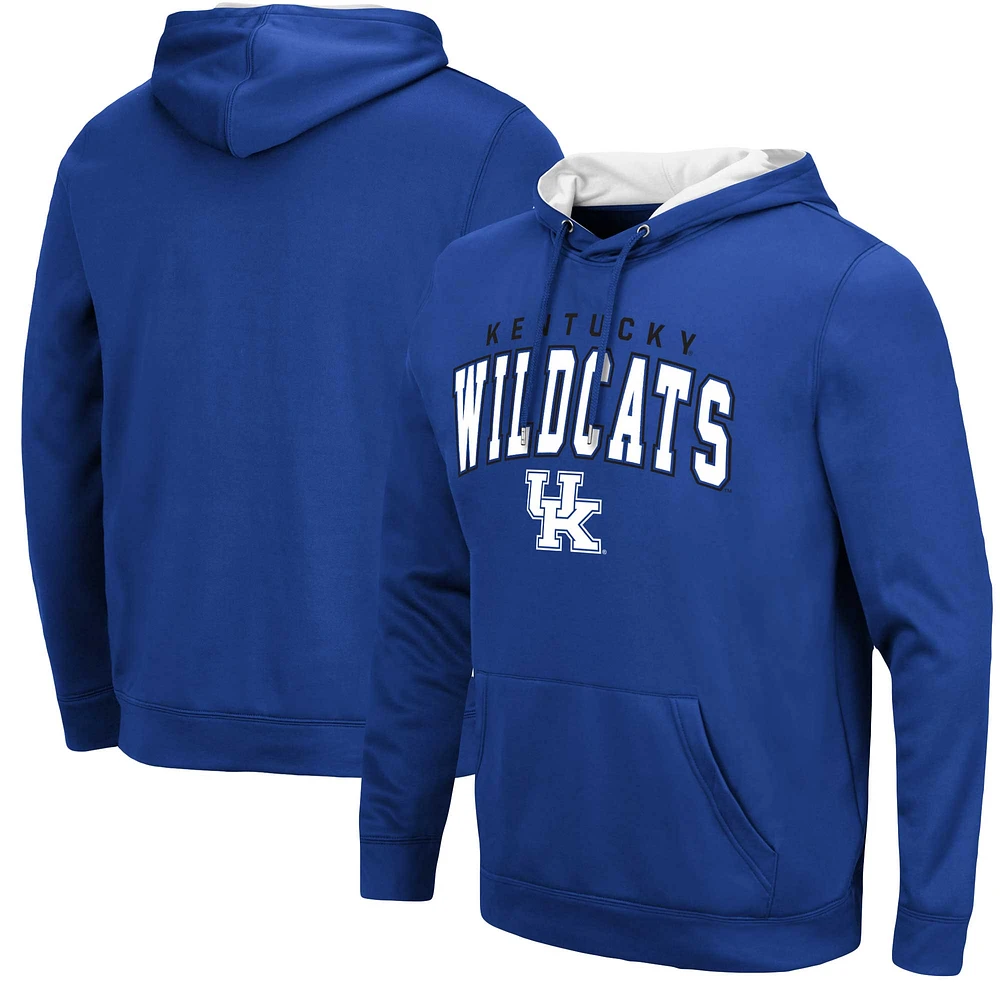 Pull à capuche Resistance Colosseum Royal Kentucky Wildcats pour hommes