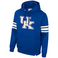 Pull à capuche pour hommes Colosseum Royal Kentucky Wildcats saluant