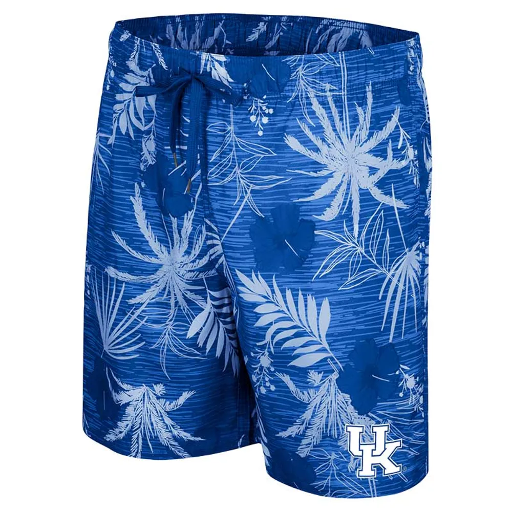 Men's Colosseum Royal Kentucky Wildcats What Else is New Swim Shorts