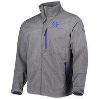 Men's Columbia Gray Kentucky Wildcats Ascender II Full-Zip Jacket