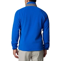 Veste polaire à glissière complète Columbia Royal Kentucky Wildcats Flanker IV pour homme