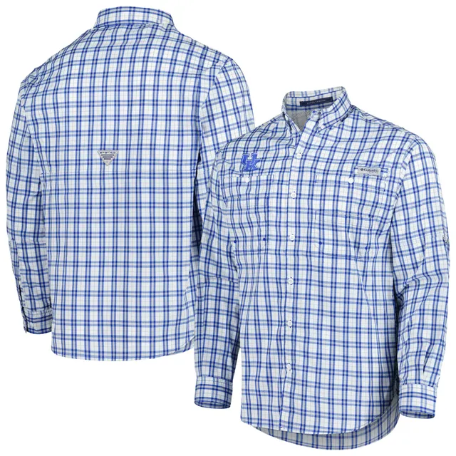 Lids Kansas City Royals Columbia Omni-Wind Tamiami Button-Down Shirt -  Light Blue