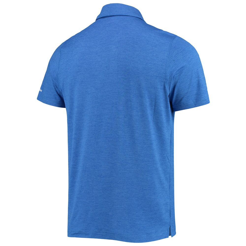 Men's Columbia Royal Kentucky Wildcats Tech Trail Omni-Shade Polo