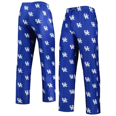 Kentucky Wildcats Concepts Sport Logo Flagship Allover Print Pants - Royal