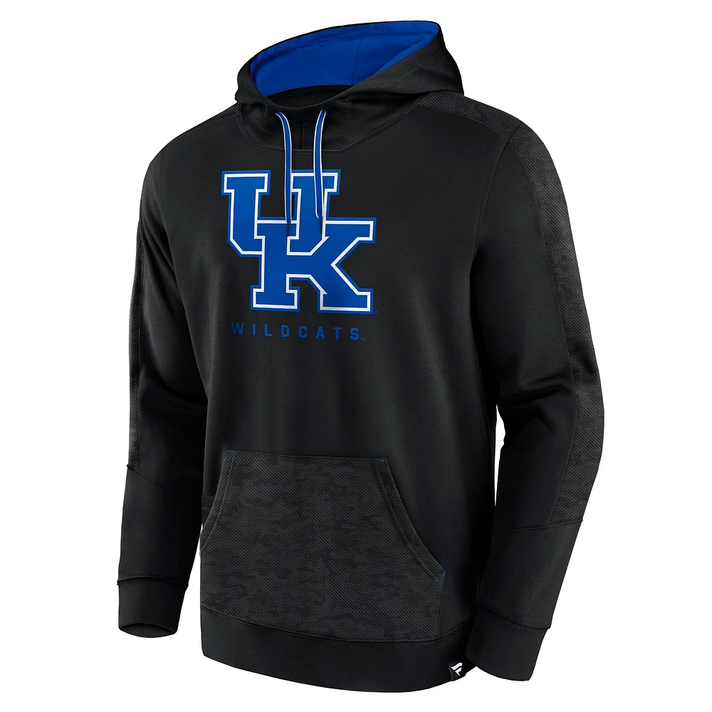 Men's Fanatics Black Kentucky Wildcats Defender Pullover Hoodie