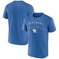 Men's Fanatics Heather Royal Kentucky Wildcats Outline Split T-Shirt