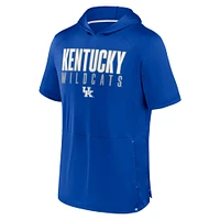 Men's Fanatics  Royal Kentucky Wildcats Core Read Hoodie T-Shirt