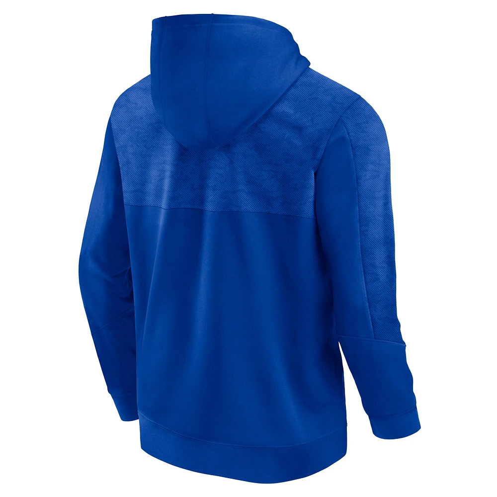 Men's Fanatics  Royal Kentucky Wildcats Defender Pullover Hoodie