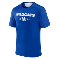 Men's Fanatics  Royal Kentucky Wildcats Defender Rush T-Shirt