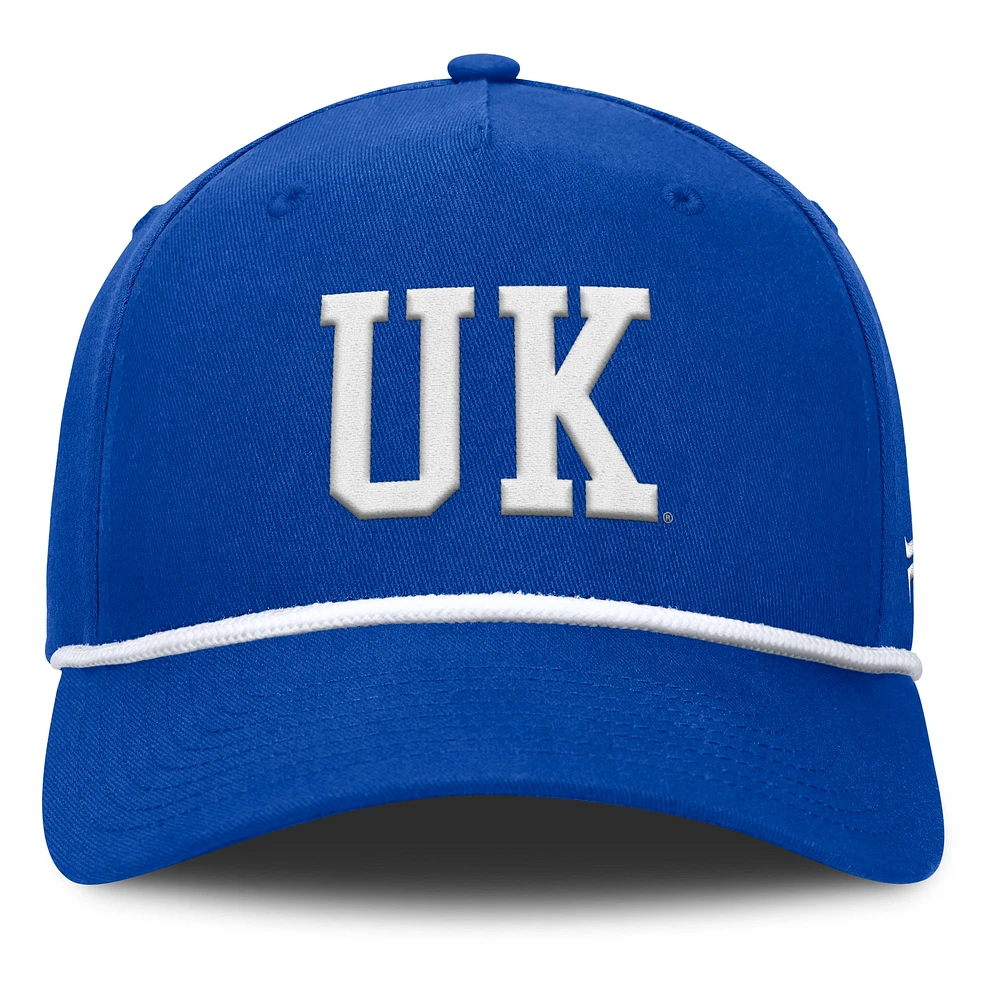 Men's Fanatics Royal Kentucky Wildcats Foul Ball Rope Adjustable Hat