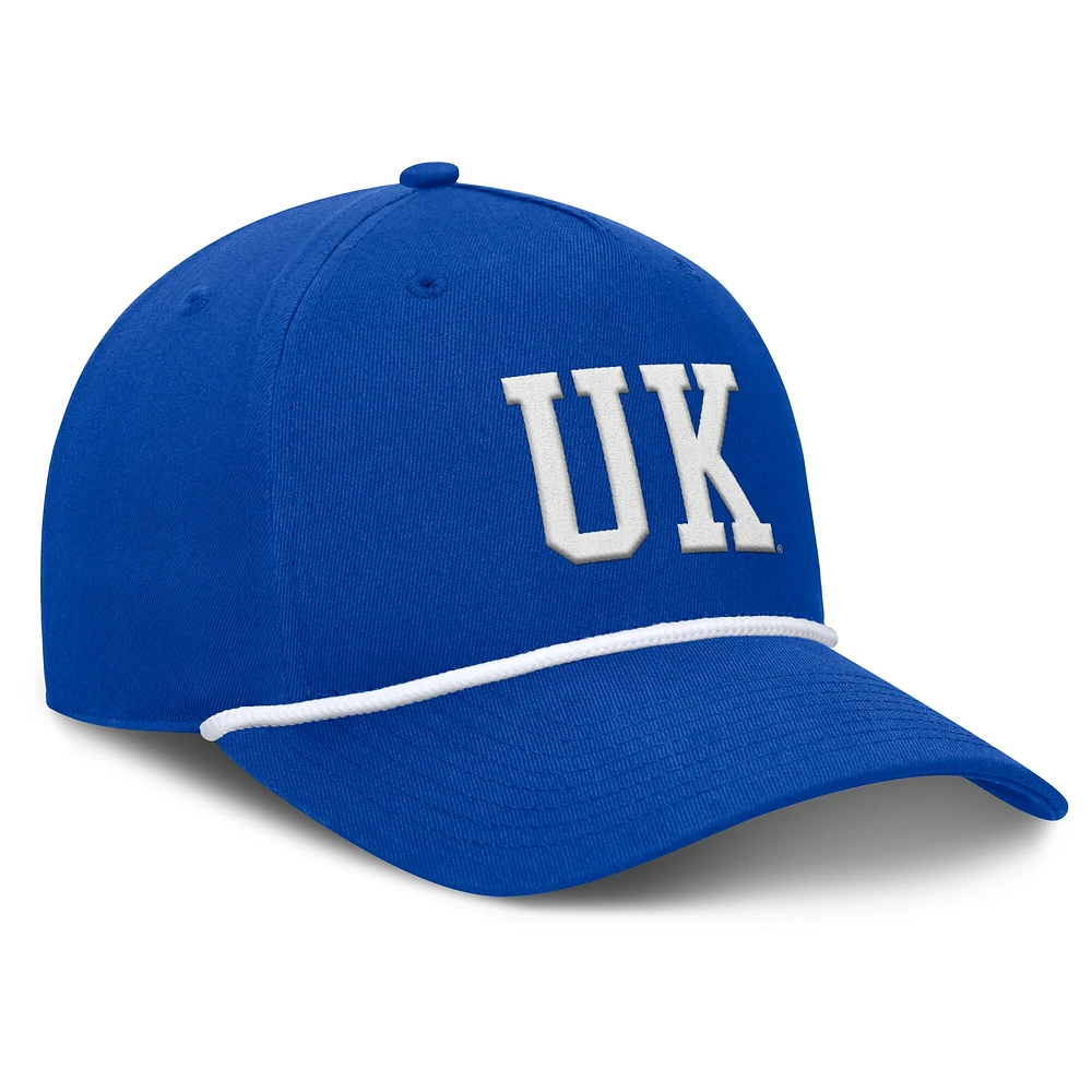 Men's Fanatics Royal Kentucky Wildcats Foul Ball Rope Adjustable Hat