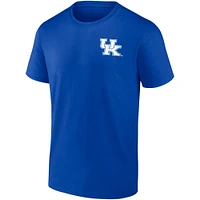 Men's Fanatics Royal Kentucky Wildcats Hometown Collection 2-Hit T-Shirt