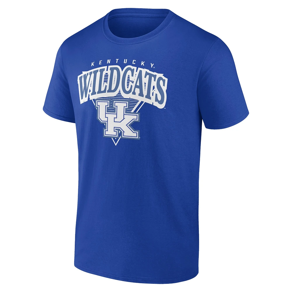 Men's Fanatics Royal Kentucky Wildcats Modern Tri T-Shirt