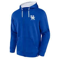 Men's Fanatics Royal Kentucky Wildcats Power Index Full-Zip Hoodie