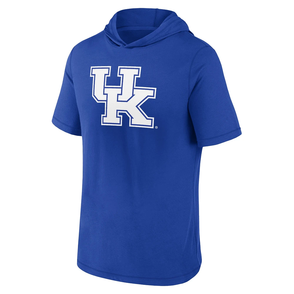 T-shirt à capuche avec logo principal Fanatics Royal Kentucky Wildcats pour hommes