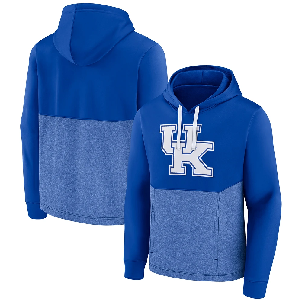 Sweat à capuche pour homme Fanatics Royal Kentucky Wildcats Winter Camp