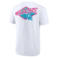 T-shirt blanc Fanatics pour hommes des Wildcats du Kentucky printemps 2024