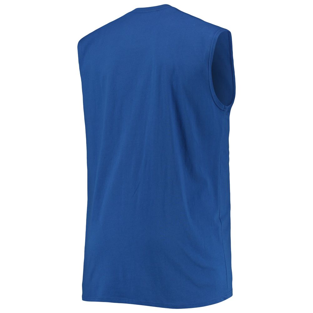 Men's Kentucky Wildcats Royal Big & Tall Team Muscle Tank Top