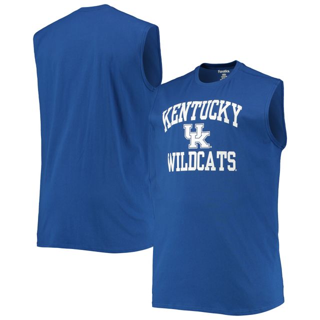 Débardeur pour homme Kentucky Wildcats Royal Big & Tall Team Muscle