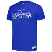 Men's Mitchell & Ness  Royal Kentucky Wildcats Elite Script T-Shirt